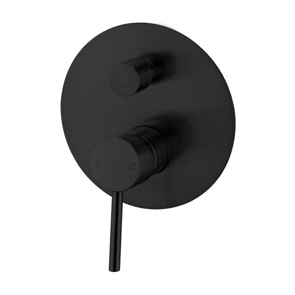 Nero Dolce Shower Mixer With Diverter Matte Black