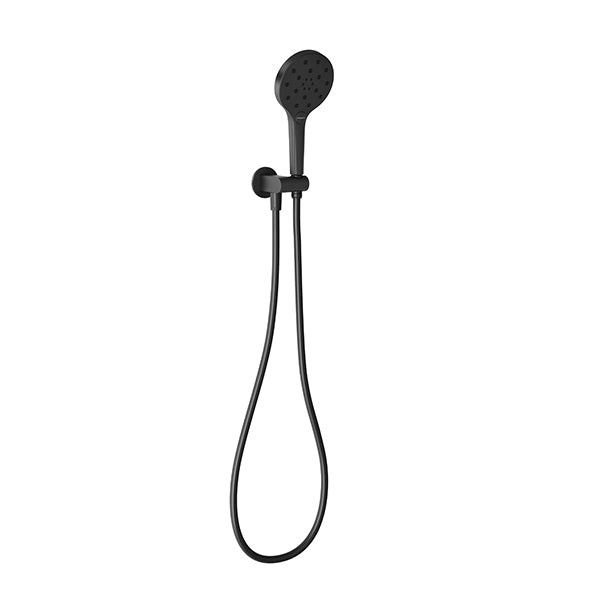 Phoenix Tapware Oxley LuxeXP Hand Shower with Flexible Bracket in Matte Black - The Blue Space