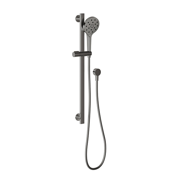 Phoenix Tapware Oxley Rail Shower Brushed Carbon