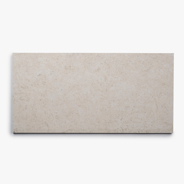 Ivory Myra Limestone Tile Matt 600 x 1200 x 10mm Porcelain