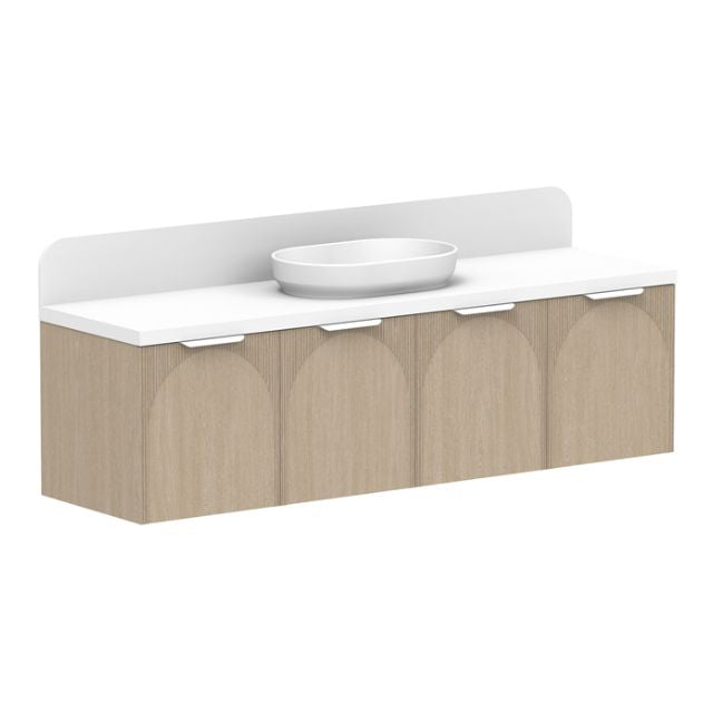 ADP Archie Wall Hung Vanity with Caesarstone Top