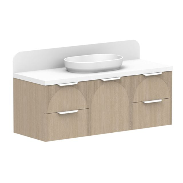 ADP Archie Wall Hung Vanity with Caesarstone Top