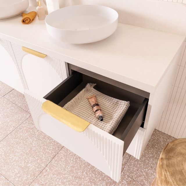 ADP Archie Wall Hung Vanity with Caesarstone Top