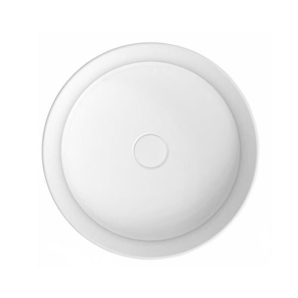 ADP Chandler 398mm Semi Inset Basin Matte White
