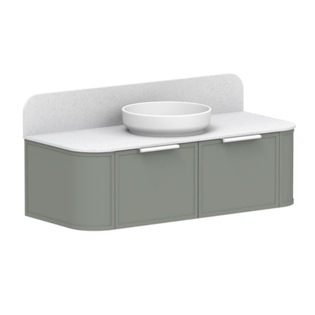ADP Flo Wall Hung Vanity with Durasein Top
