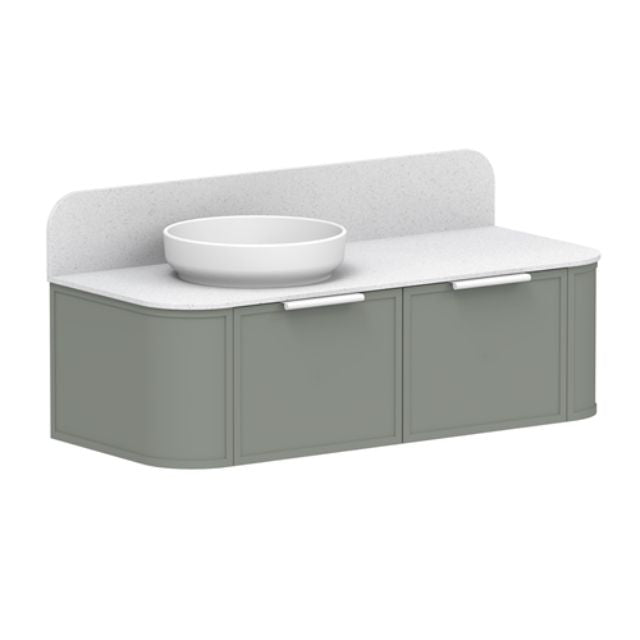 ADP Flo Wall Hung Vanity with Durasein Top