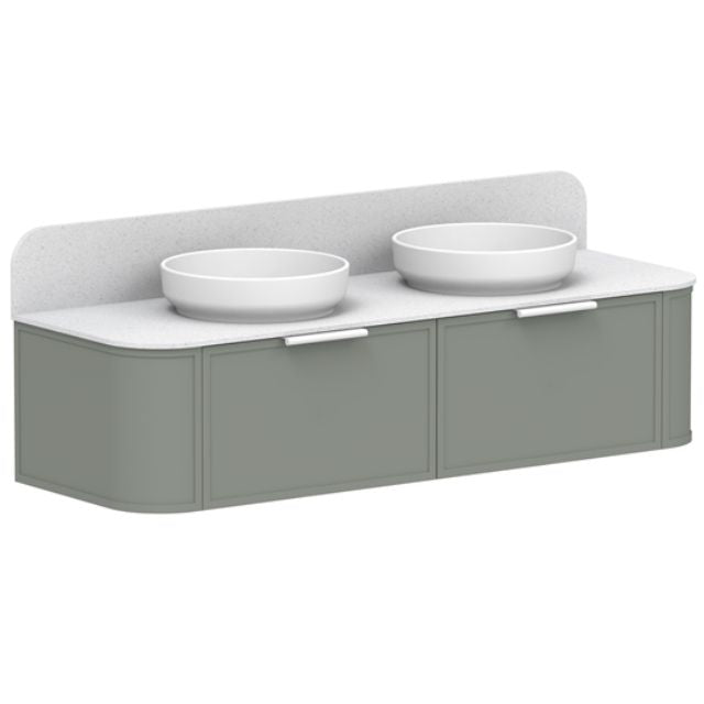 ADP Flo Wall Hung Vanity with Durasein Top