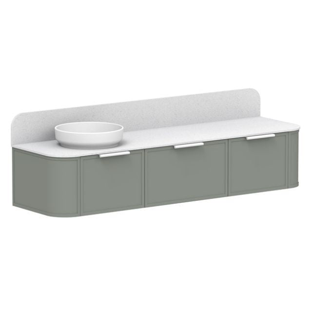 ADP Flo Wall Hung Vanity with Durasein Top