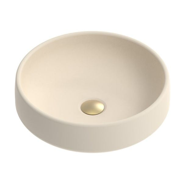 ADP Jean Concrete 400mm Above Counter Basin - Butter