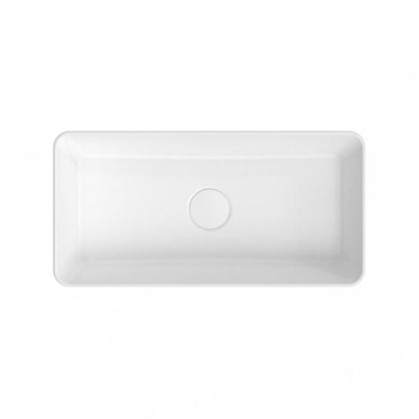 ADP Lisa 470 x 235 Above Counter Basin Gloss White