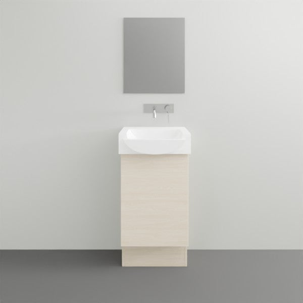 ADP Tiny Semi-Recessed Floor Standing Vanity 400mm | The Blue Space