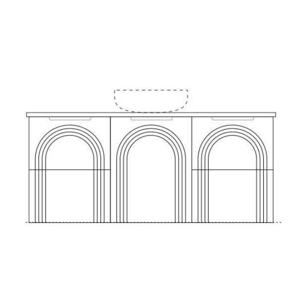Marquis Arco Wall Hung Vanity