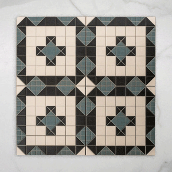 Alicante Eton Matt Cushioned Edge Porcelain Tile 316x316mm online at The Blue Space
