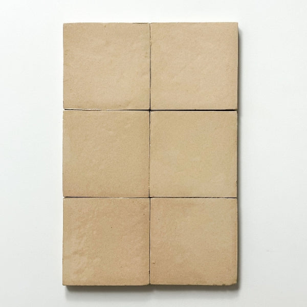 Beige Evelyn Handmade Zellige 100 x 100 x 12mm