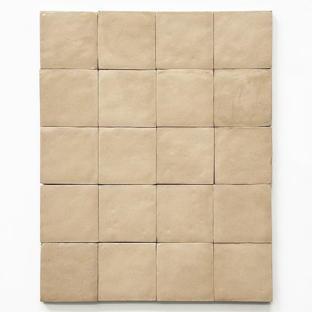 Beige Evelyn Handmade Zellige 100 x 100 x 12mm