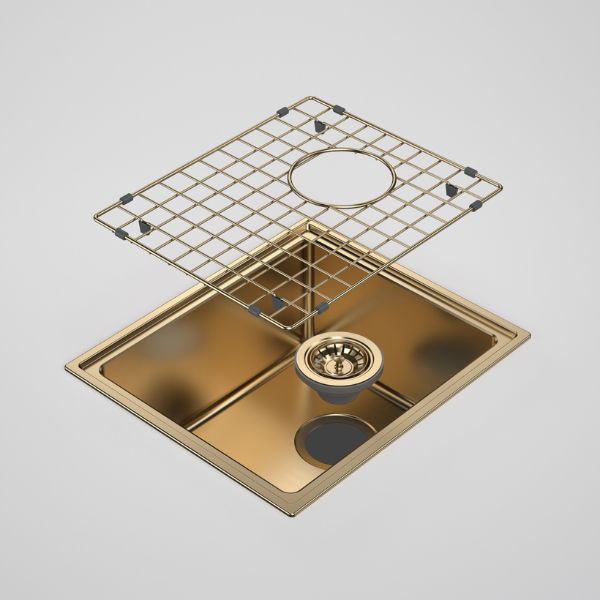 Caroma Urbane II Single Bowl - Brushed Brass