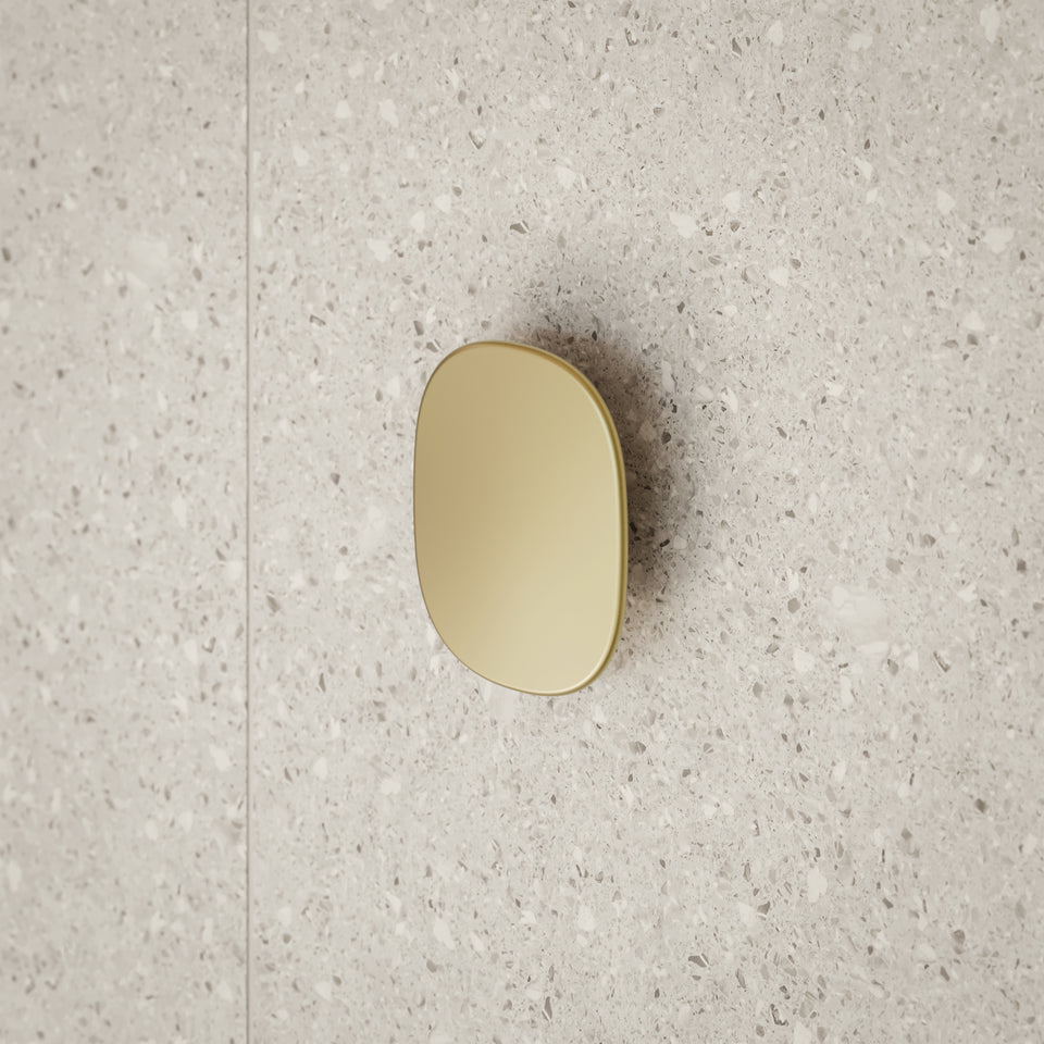 Caroma Contura II Large Robe Hook - Brushed Brass