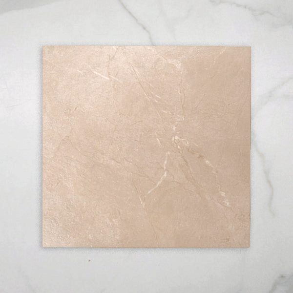 Casuarina Cream Honed Porcelain Tile 600x600mm