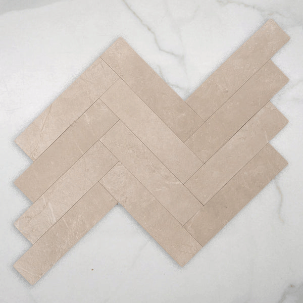 Casuarina Cream Honed Porcelain Tile 75x300mm