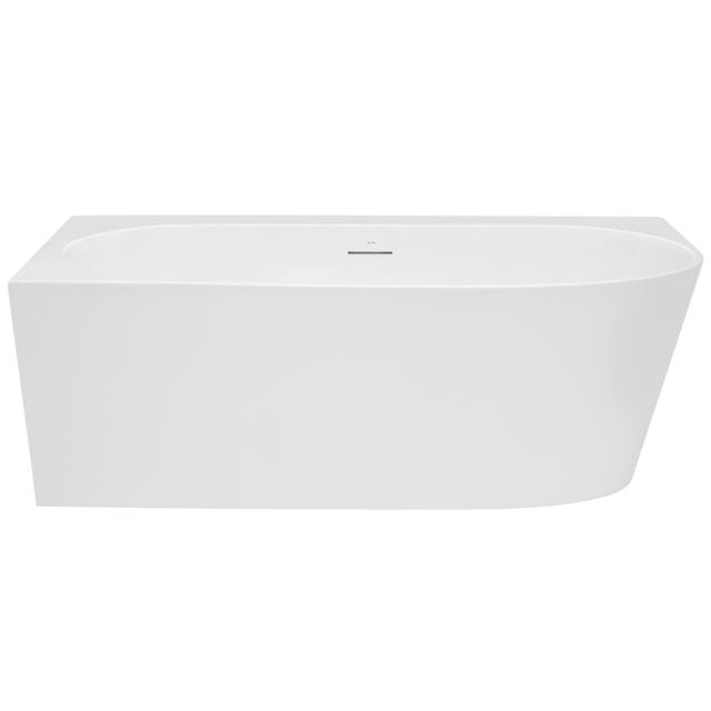 Decina Natalia 1500 Back-To-Wall Corner Bath with Overflow