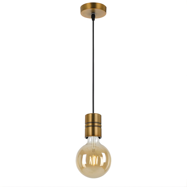 Telbix Lang Cord Set Pendant Light Antique Brass