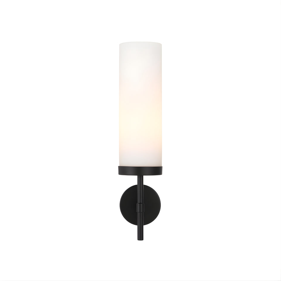 Telbix Garot Wall Light Black Opal Matte