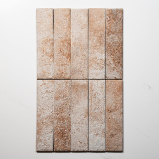 Eton Cream Porcelain Brick Look Tile 60mm x 250mm