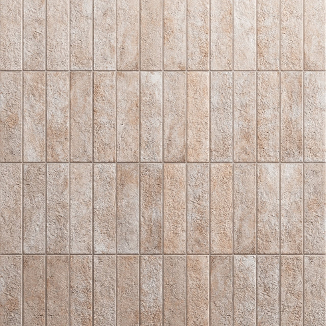 Eton Cream Porcelain Brick Look Tile 60mm x 250mm