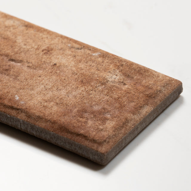 Eton Old Red Porcelain Brick Look Tile 60mm x 250mm