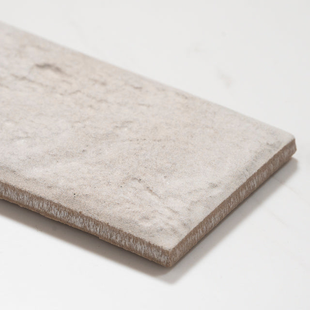 Eton White Porcelain Brick Look Tile 60mm x 250mm