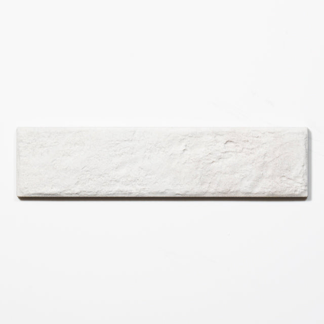 Eton White Porcelain Brick Look Tile 60mm x 250mm
