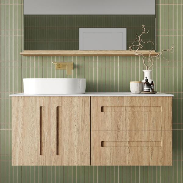 Marquis Gold Wall Hung Vanity