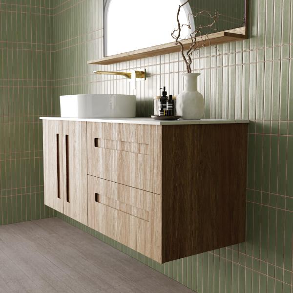 Marquis Gold Wall Hung Vanity