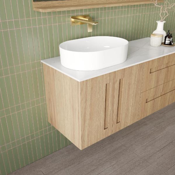 Marquis Gold Wall Hung Vanity