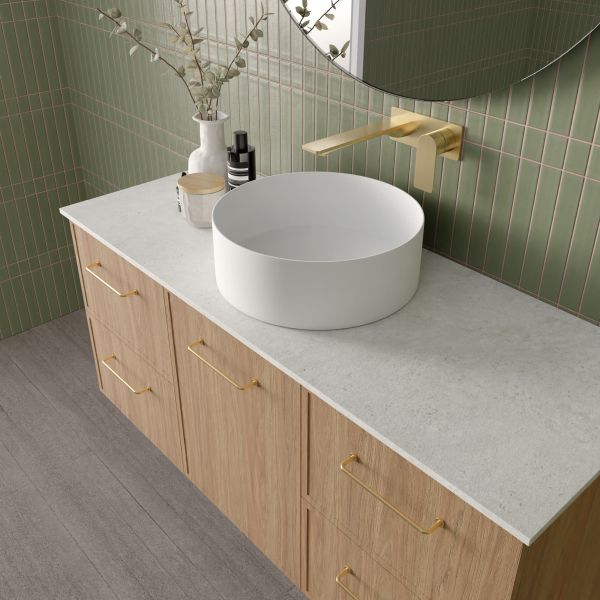 Marquis Hamilton Wall Hung Vanity with Symphony Solid Surface Top and Basin