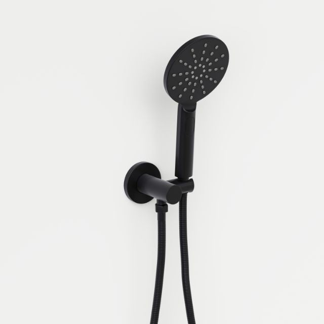 Indigo Ciara Hand Shower with Adjustable Bracket Matte Black