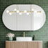 Ingrain Ash Pill Horizontal Shaving Cabinet 1500mm IGHMC1500 at The Blue Space