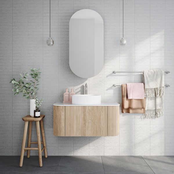 Ingrain Ash Pill Shaving Cabinet 450mm or 500mm