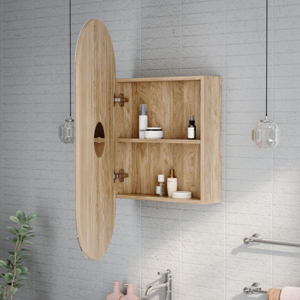 Ingrain Ash Pill Shaving Cabinet 450mm or 500mm