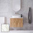 Ingrain Contoured Ash Wall Hung Vanity