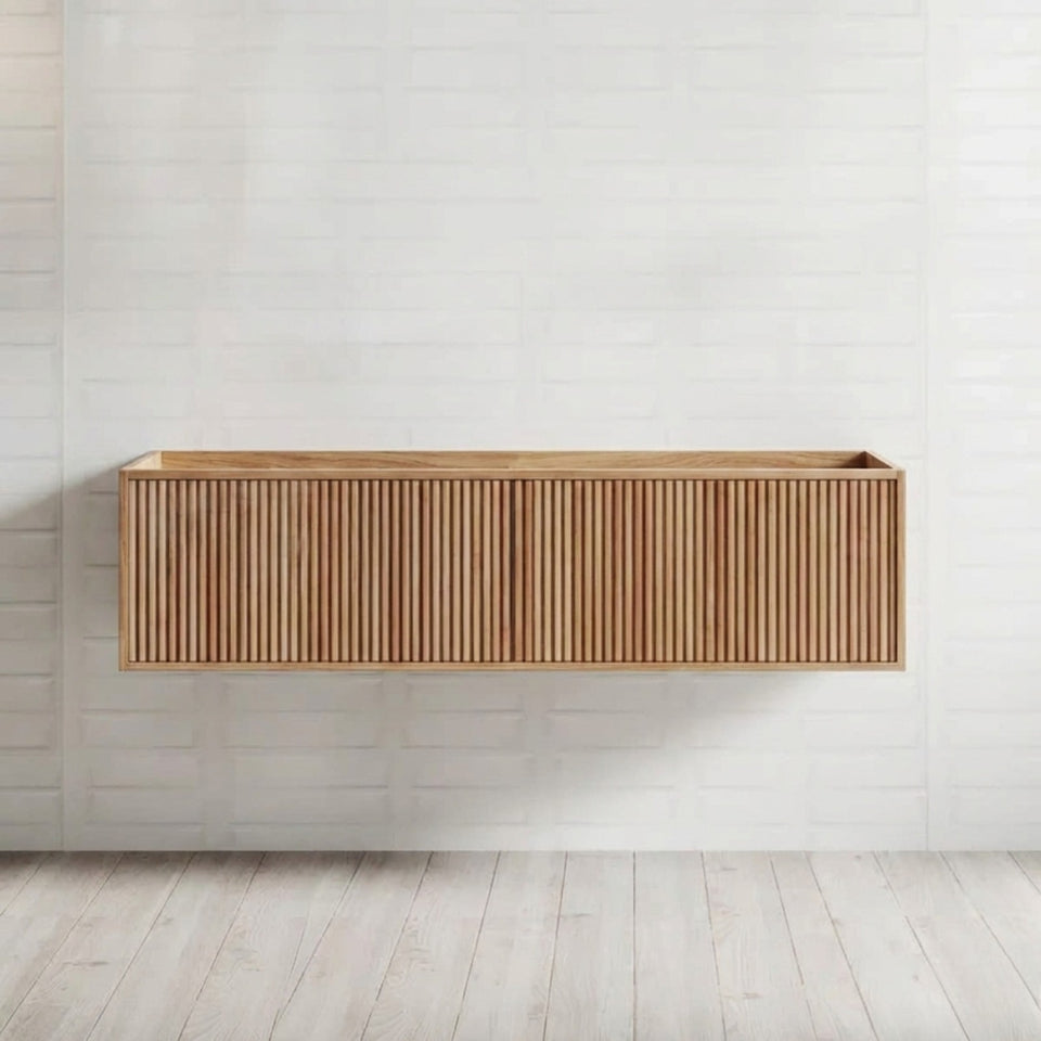 Ingrain Grooved Wall Hung Vanity