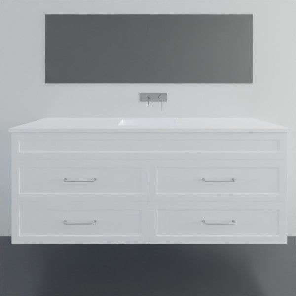Marquis Bowral17 Wall Hung Vanity - 1500mm Centre Bowl - 4 drawer | The Blue Space