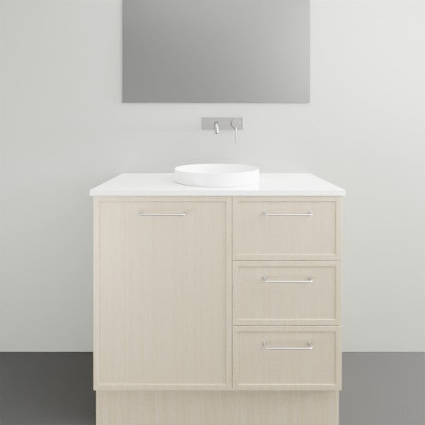 Marquis Hamilton Floor Standing Vanity with Symphony Solid Surface Top and Basin