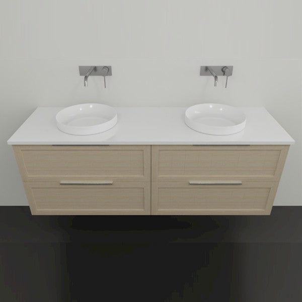 Marquis Pier Wall Hung Vanity with Caesarstone, Vasari or Dekton Top