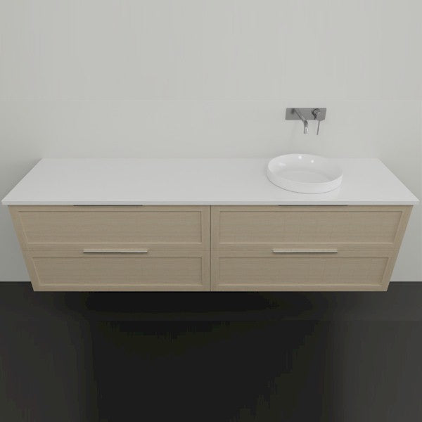 Marquis Pier Wall Hung Vanity with Caesarstone, Vasari or Dekton Top