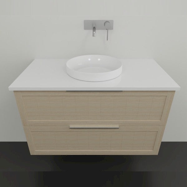 Marquis Pier Wall Hung Vanity with Caesarstone, Vasari or Dekton Top