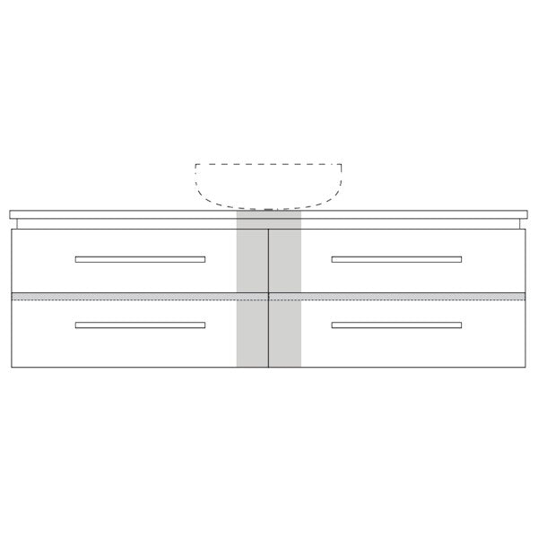 Marquis Riviera Wall Hung Vanity