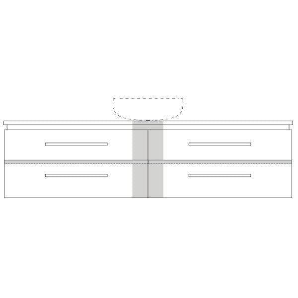 Marquis Riviera Wall Hung Vanity