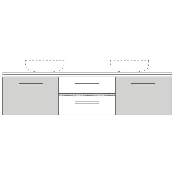 Marquis Riviera Wall Hung Vanity
