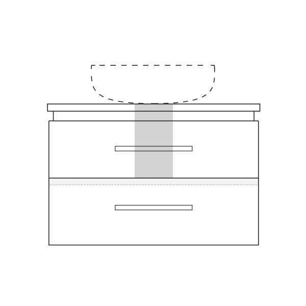 Marquis Riviera Wall Hung Vanity